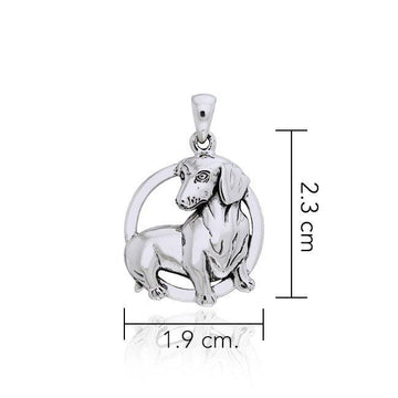 Jody Bergsma Dacshund Pendant TPD2661 - Jewelry